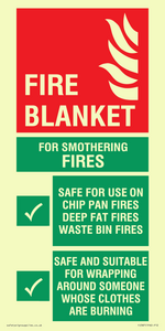 fire blanket  instructions for use